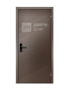 Металлическая дверь однопольная с выпадающим порогом